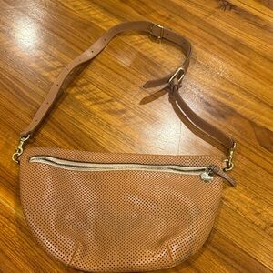 Clare V  grande fanny Leather Crossbody Bag